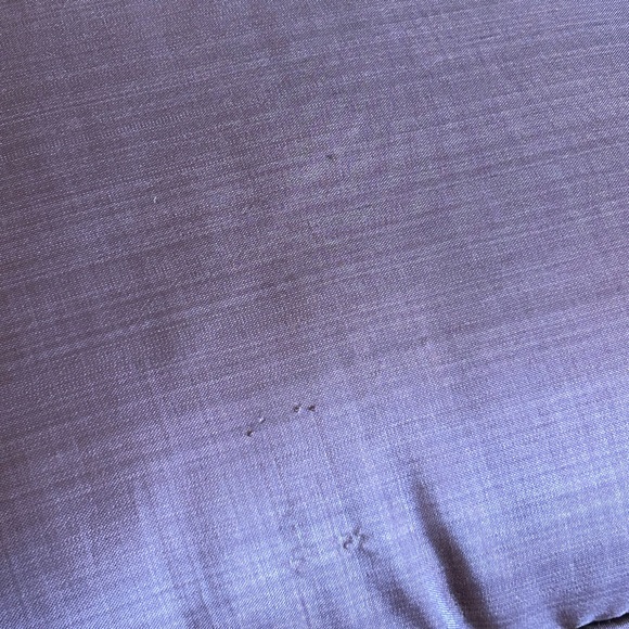 CROSCILL 16" SQUARE PURPLE AMETHYST QUILTED THROW PILLOW - Picture 7 of 9